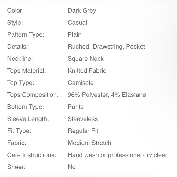 Grey Two Piece Top and Pants - Picture 2 of 6